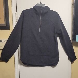 All In Motion Men's Black Half-Zip Shirt Size XS